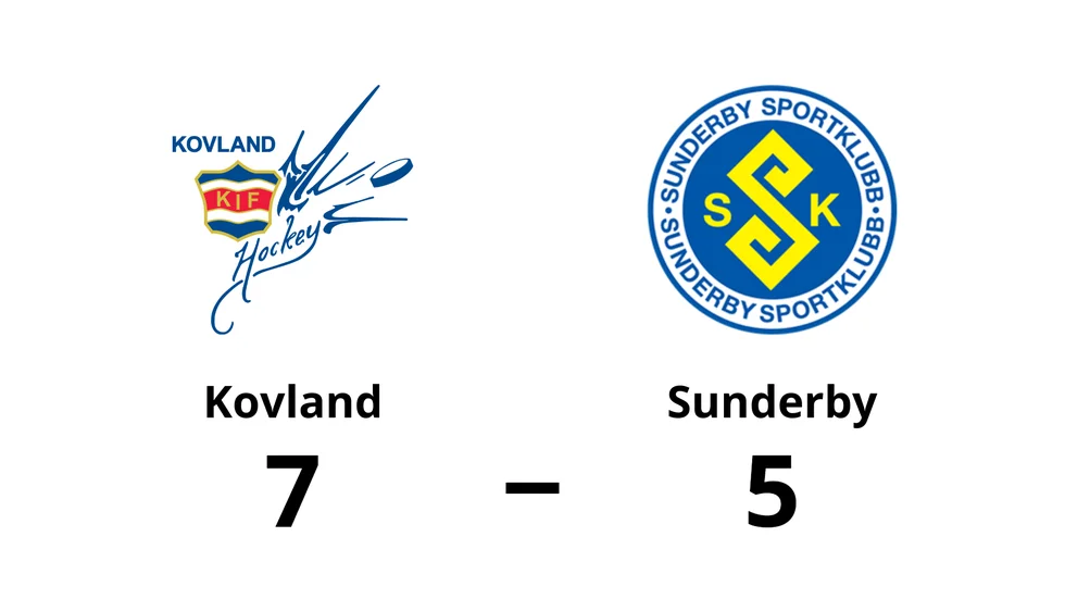 Kovlands IshF vann mot Sunderby SK