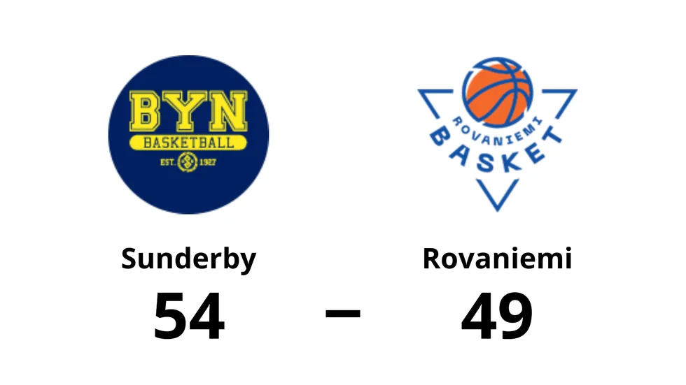 Sunderby SK vann mot Rovaniemi