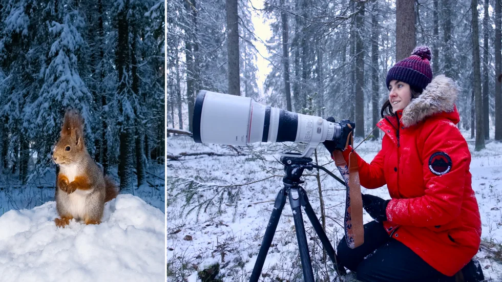 Dani Connor jobbar bland annat som naturfotograf.
