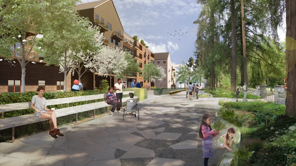 Den planerade utbyggnaden i Ulleråker kritiseras för att bli för hög och tät. De flesta nya hus blir fem-sju våningar höga. Exakt utseende bestäms senare.  