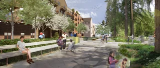 Bostadsplaner vid gamla mentalsjukhuset får kritik