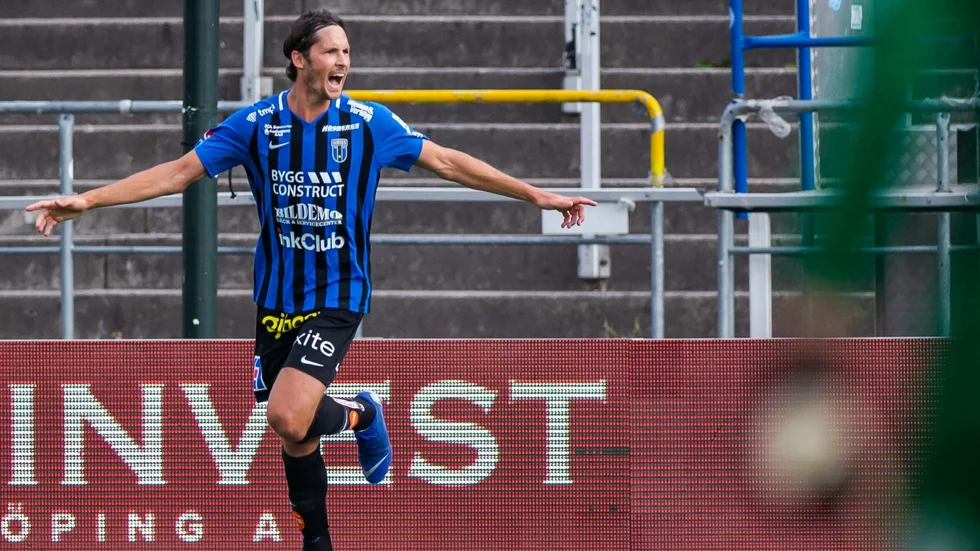 Totalt blev det 21 mål i allsvenskan för Haglund.