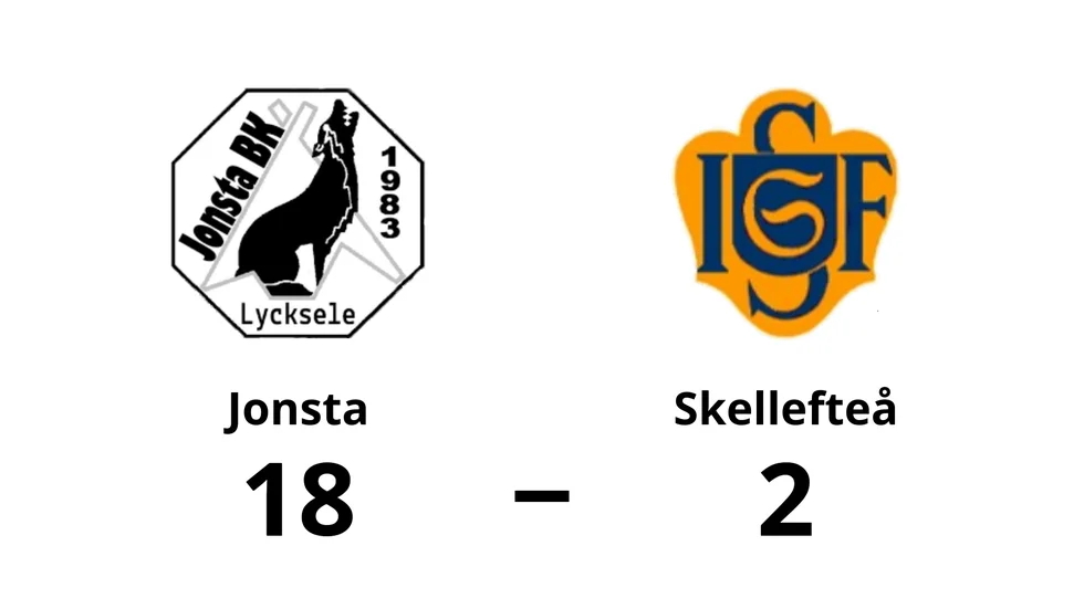 Jonsta BK vann mot Skellefteå IF