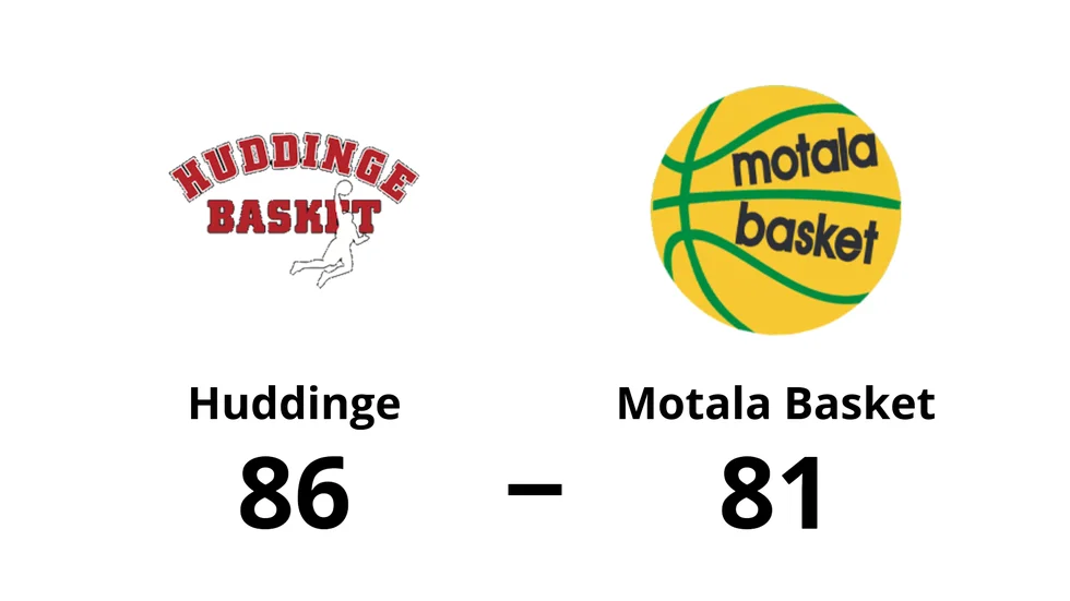 KFUM Huddinge Basketklubb vann mot Motala Basket