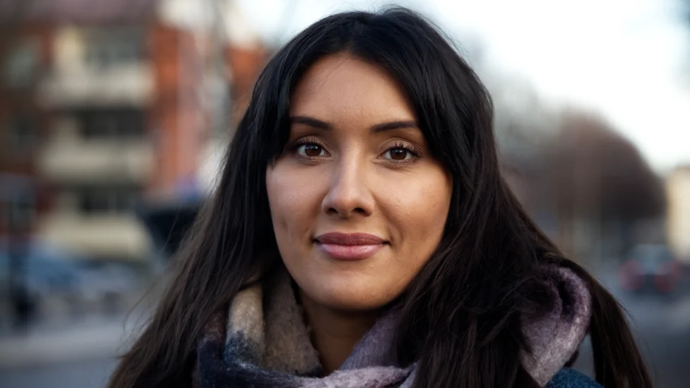 Yasmine Fröbom har bott i Paris och sett ganska mycket stök. Hon tycker därför att Uppsala är en relativt trygg stad.