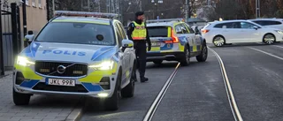 Polisinsats i centrala stan – gata spärrades av