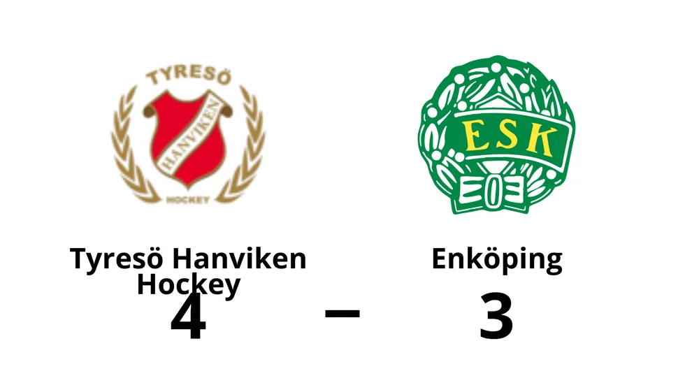 Tyresö Hanviken Hockey vann mot Enköpings SK HK