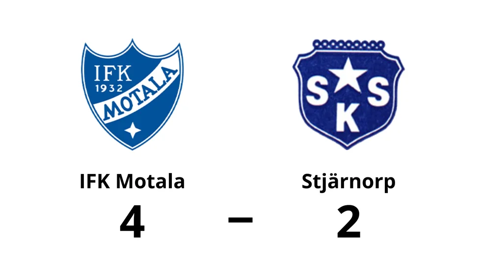 IFK Motala FK vann mot Stjärnorps SK