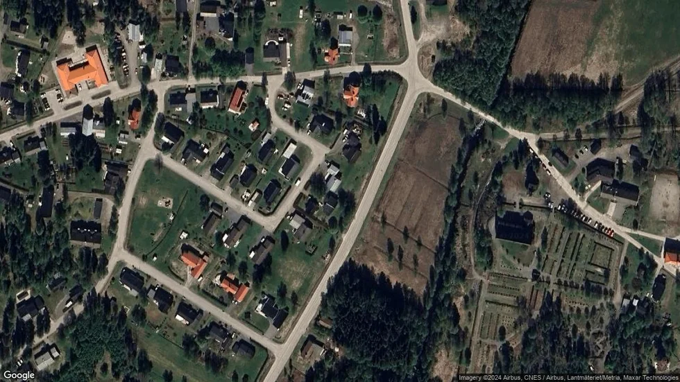 Området kring Ängsvägen 12