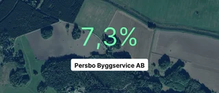 Persbo Byggservice AB: Så ser siffrorna ut