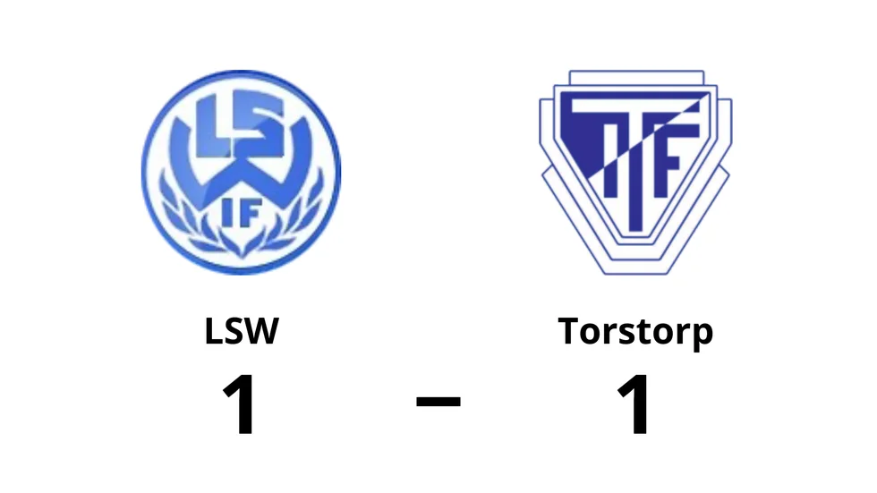 LSW IF spelade lika mot Torstorps IF