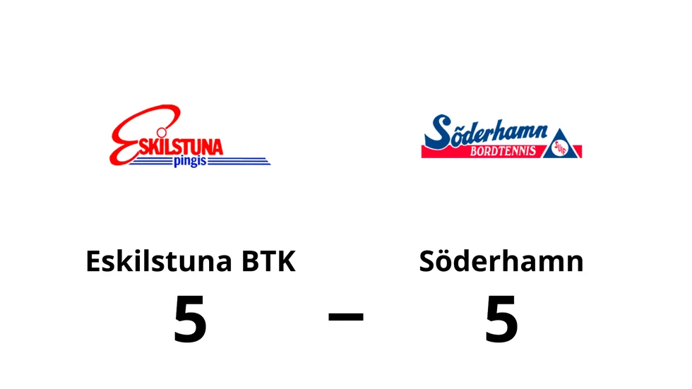 Eskilstuna BTK spelade lika mot Söderhamn