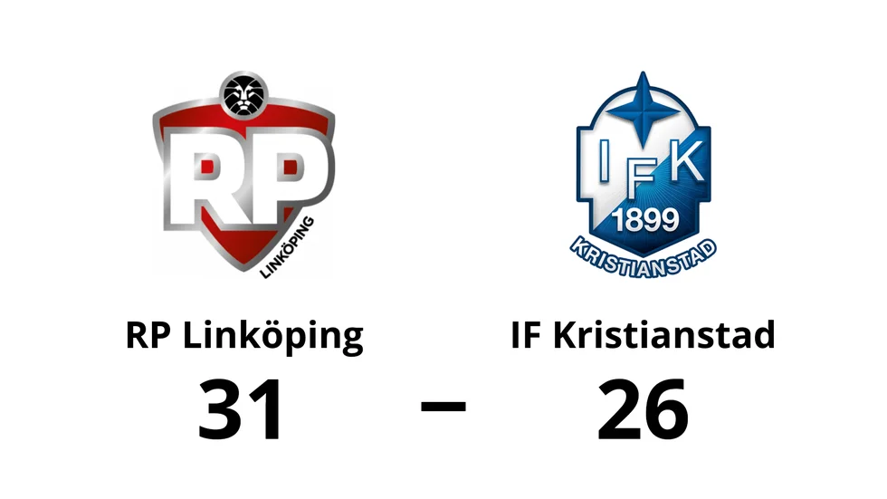 RP Linköping vann mot IF Kristianstad