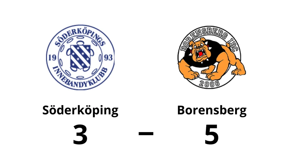 Söderköpings IBK förlorade mot Borensberg IBC