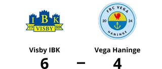 Stark seger för Visby IBK i toppmatchen mot Vega Haninge