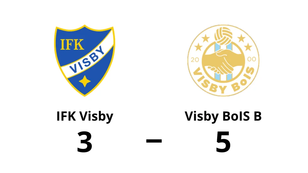 IFK Visby förlorade mot Visby BoIS B