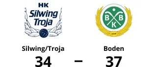37-34-seger för Boden – besegrade Silwing/Troja
