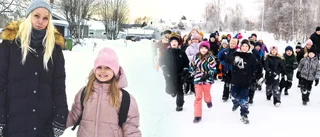 Fyrabarnsmamman vill att barnen ska gå mer – skolan hjälper till