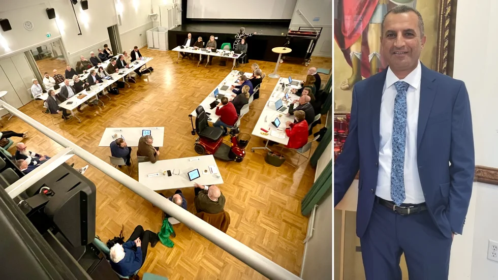 Milad Istemalek kände inte till att han blivit ordinarie ledamot i Trosa kommunfullmäktige.