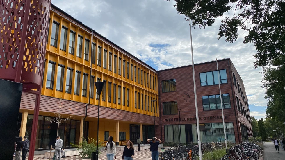 Westerlundska gymnasiet.
