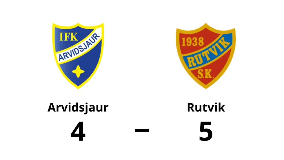 IFK Arvidsjaur FK förlorade mot Rutviks SK