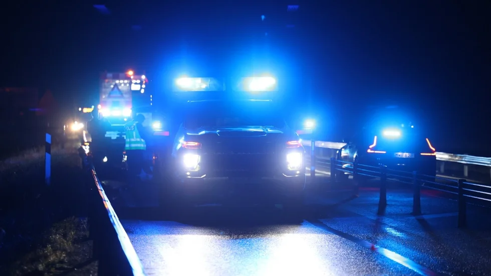 Under natten mot tisdag inträffade en olycka med två personbilar på väg 288.