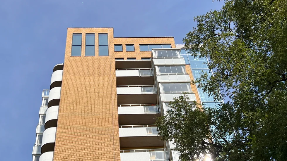 Bostadsstiftelsen Platen berättar om nuläget för den översta våningen i Facklan. Arkivbild.
