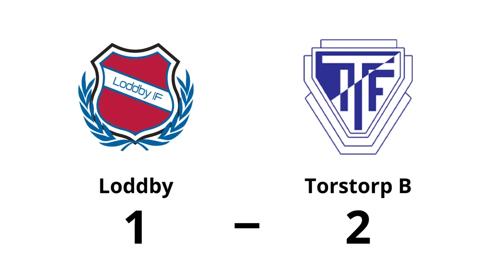 Loddby IF förlorade mot Torstorps IF B