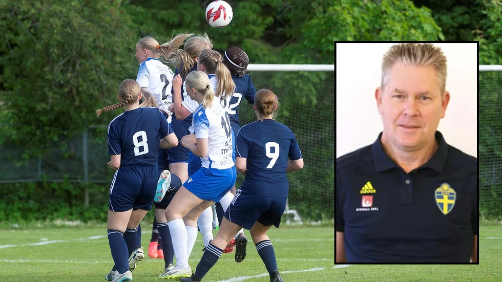 Tomas Karlsson är domaransvarig på damsidan i Södermanlands fotbollsförbund. "Det ser absolut värst ut i Nyköping", säger han.