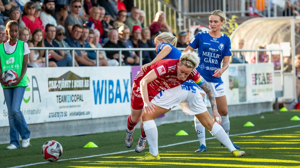 Piteå IF- Trelleborgs FF. Damallsvenskan. Cecilia Edlund.