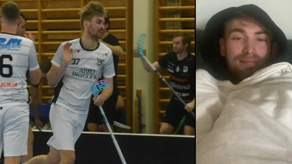 John Pettersson råkade ut för en oturlig skada i matchen mot Huskvarna i söndags och har en dryg veckas vila framför sig.