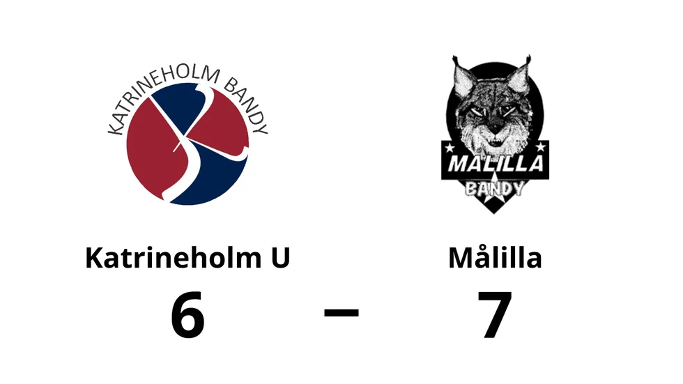 Katrineholm Bandy U förlorade mot Målilla Bandy