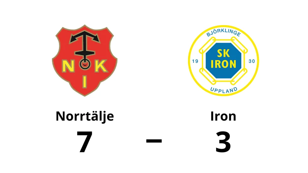 Norrtälje IK vann mot SK Iron Hockey