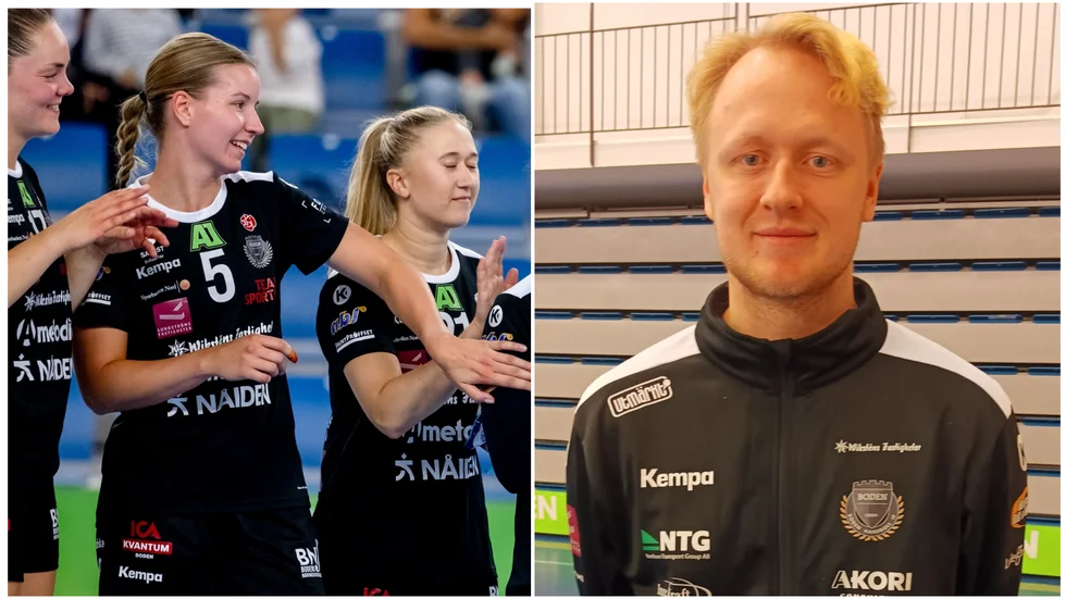 Lukas Andersson Männikkö tar över Boden Handboll efter Filip Olausson.