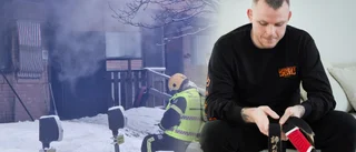 Niklas Bäckström kämpar vidare efter branden: "Jag ger inte upp"