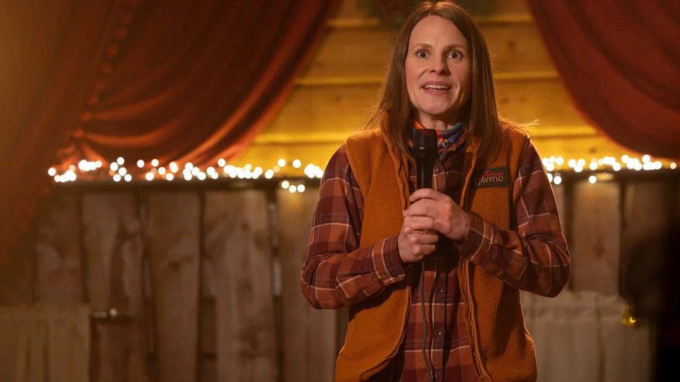 Anna Åsdell har en stor roll i julkalendern Snödrömmar på SVT.