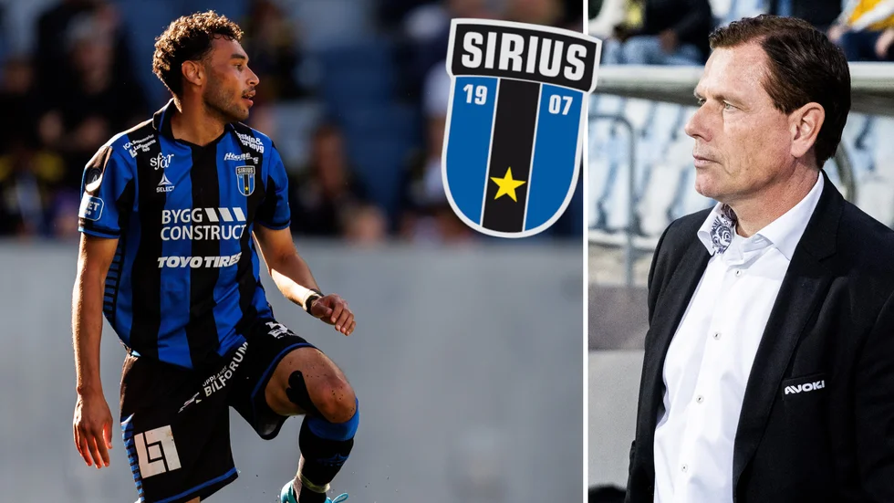 Sirius möter Elfsborg på Studenternas. Joakim Persson är tillbaka efter avstängning. T h tränaren Christer Mattiasson.
