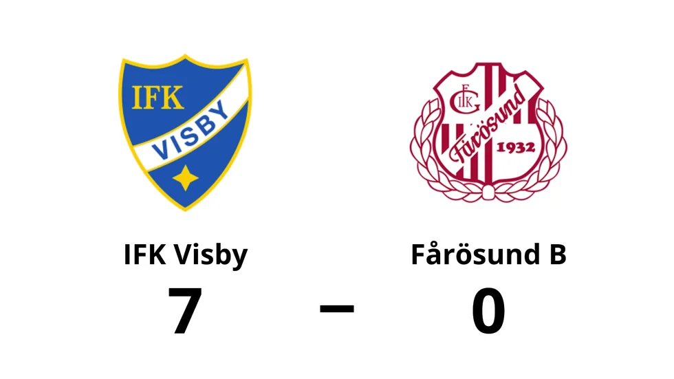 IFK Visby vann mot Fårösunds GOIK B