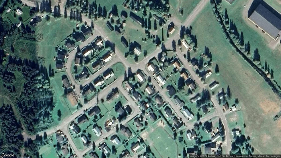 Området kring Vallvägen 2