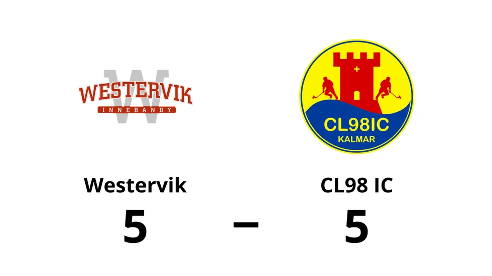Westerviks IBK spelade lika mot CL98 IC