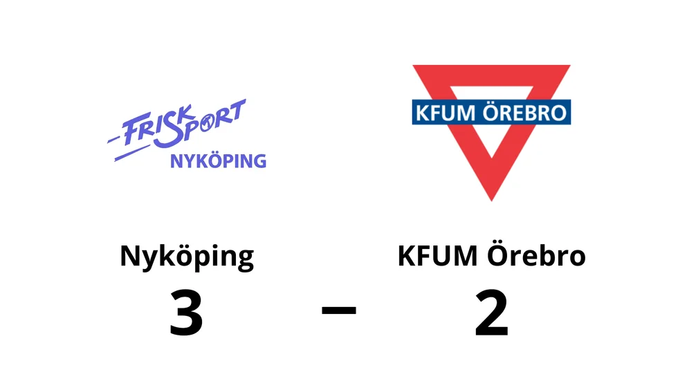Nyköpings FK vann mot KFUM Örebro