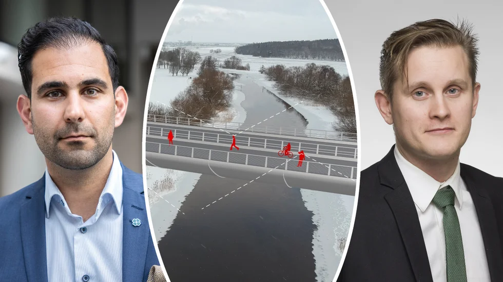 Ehsan Nasari (C) och Victor-Zhao-Jansson svarar UNT:s Karl Rydå.