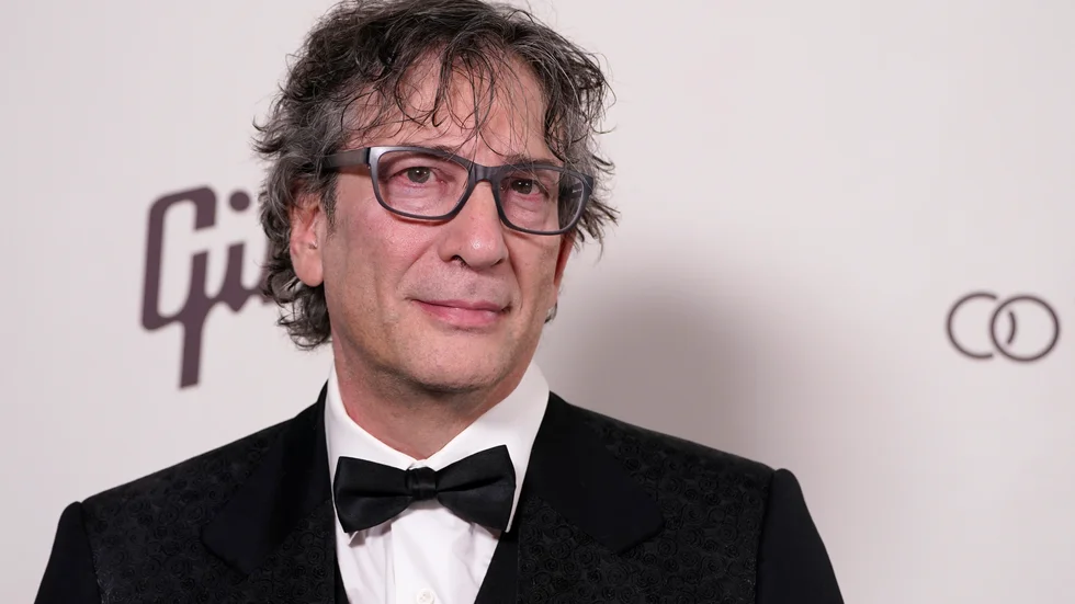 Författaren Neil Gaiman. Arkivbild.