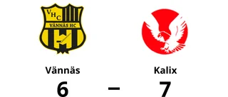 Kalix segrade över Vännäs i förlängningen