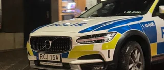 Polisinsats i Linköping: "Person med vapenliknande föremål"