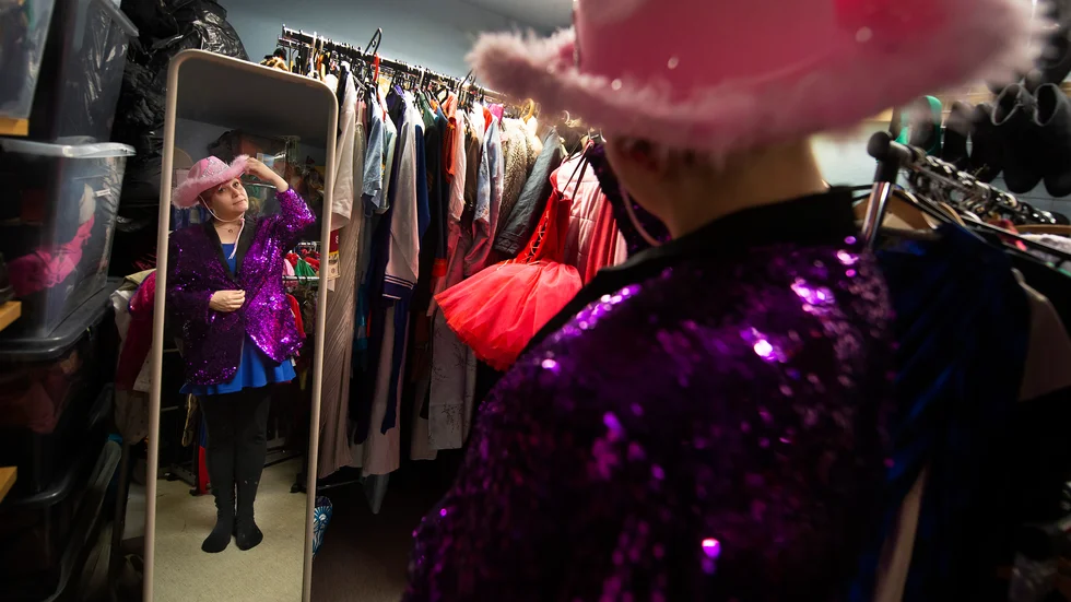 Jenny Wellander Bergman, grundare av Teater skaka, är en av de som anordnar Nyköpings pride i år. 