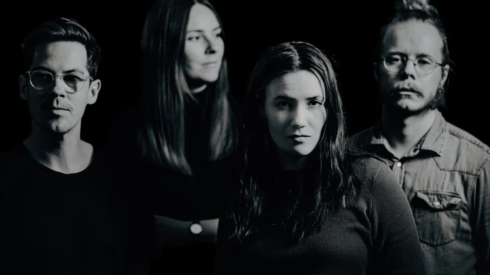 Little Streams från vänster till höger: Johan Johansson, Ida Elin Tannerdal, Anna Svensson Rova och Johan Kalla.