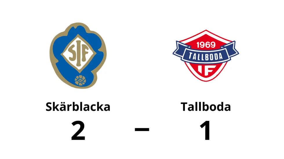 Skärblacka IF vann mot Tallboda IF