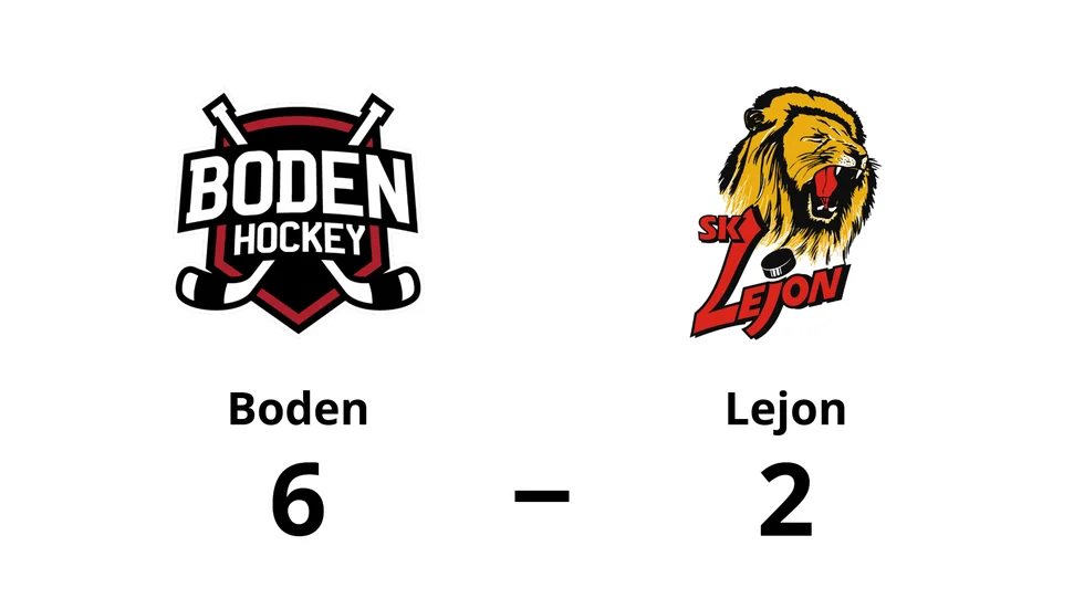 Bodens HF vann mot SK Lejon