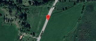 Stopp på väg 32 på grund av en singelolycka